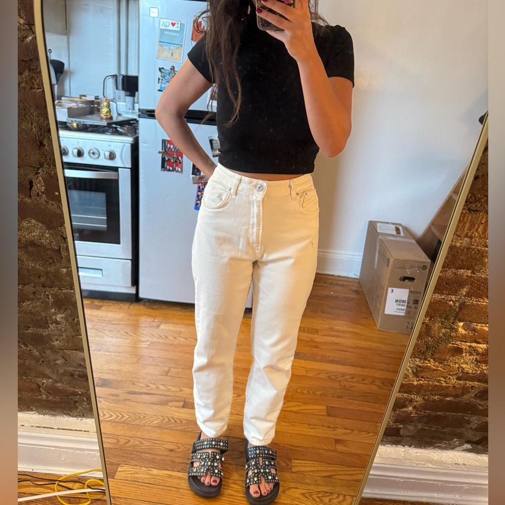 Stradivarius slim fit mom Jeans